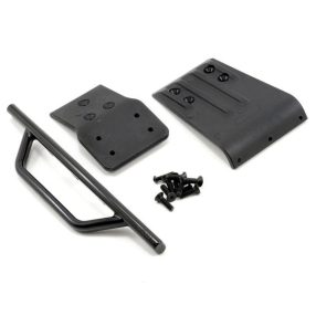 RPM első lökhárító+skid plate fekete