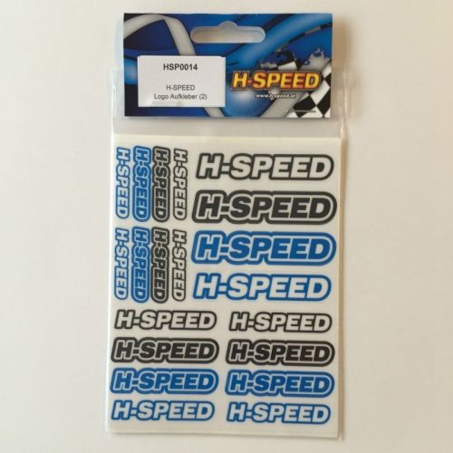 H-SPEED Logo matrica tábla 