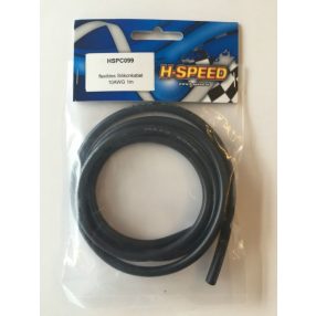 Flexibilis szilikon kábel 10AVG  6mm² 
