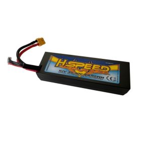   H-Speed keménytokos lipo akkumulátor 4500mAh 11.1V 30C /3cella/