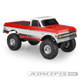 JConcepts 1970 Chevy K10 karosszéria festetlen - 313mm