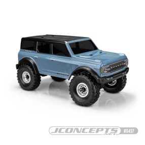 JConcepts 2021 Ford Bronco karosszéria festetlen - 313mm