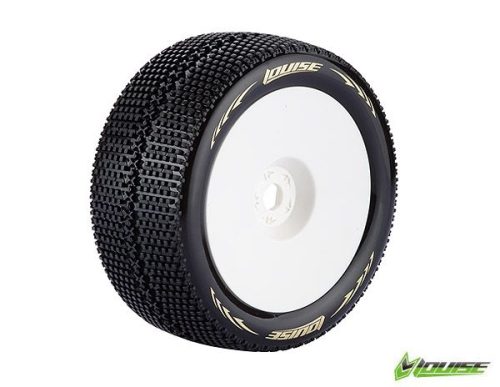 LOUISE T-Turbo soft komplett kerék 0 offset 1/8 Truggy 1pár