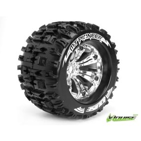   LOUISE 3.8 PIONEER komplett kerék 1/2 offset chróm szinű felni 1pár