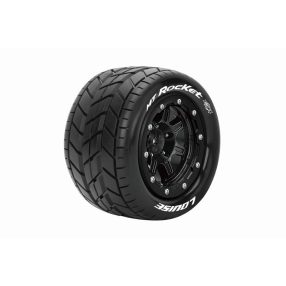 MFT MT-MAXX 2.8 ROCKET komplett kerék fekete 17mm hex-1pár