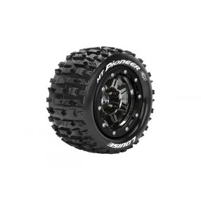   MFT MT-MAXX 2.8 PIONEER komplett kerék fekete 17mm hex- 1pár