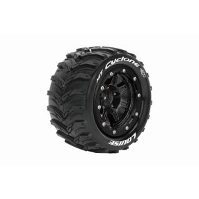   MFT MT-MAXX 2.8 CYCLONE komplett kerék fekete 17mm hex-1pár