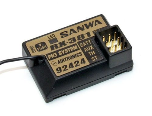 SANWA RX-381 FHSS-3 vevő