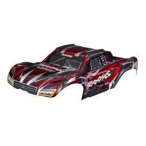 Traxxas Maxx Slash festett karosszéria - piros