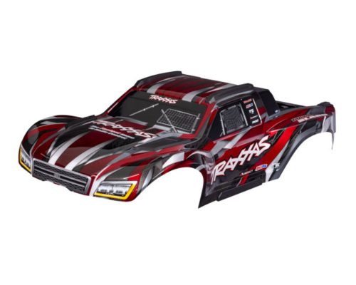 Traxxas Maxx Slash festett karosszéria - piros