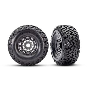 Traxxas Maxx Slash komplett kerék szürke - 1pár