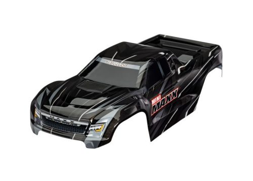 Traxxas Mini Maxx festett karosszéria - fekete