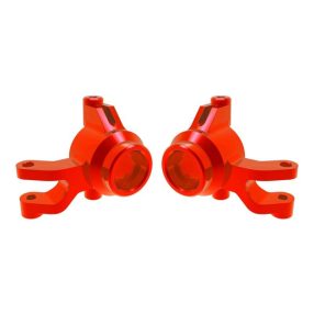 Traxxas Mini Maxx első alu csapágyház - piros