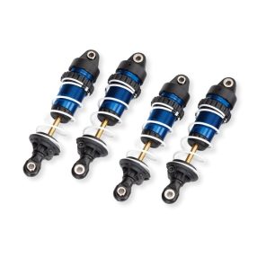 Traxxas Mini Maxx alu lengéscsillapító készlet - kék