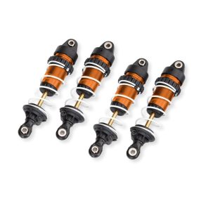 Traxxas Mini Maxx alu lengéscsillapító készlet - narancs