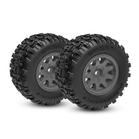 Traxxax Mini Maxx komplett kerék első - szürke
