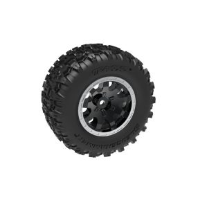   Traxxax Mini Maxx komplett kerék első Sledgehammer - fekete