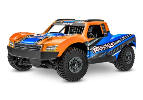 TRAXXAS MINI-Slash BL-2S 4x4 narancs 1/16 - akkumulátorral és töltővel