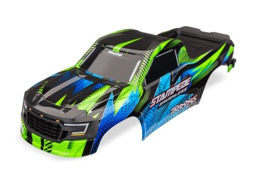 Traxxas Stampede festett karosszéria - zöld