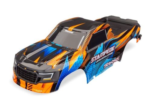 Traxxas Stampede festett karosszéria - narancs