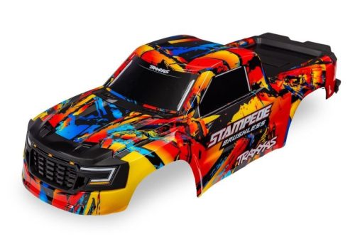 Traxxas Stampede festett karosszéria - solar flare