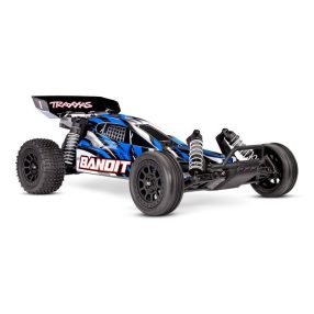   Traxxas Bandit kefés szettel kék- akkumulátorral és USB C töltővel