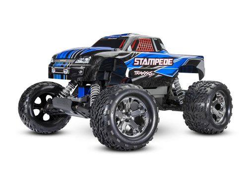 TRAXXAS STAMPEDE  1/10 2WD MONSTER - KÉK