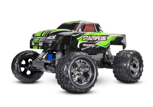 TRAXXAS STAMPEDE  1/10 2WD MONSTER - ZÖLD