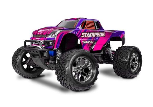 TRAXXAS STAMPEDE  1/10 2WD MONSTER - PINK