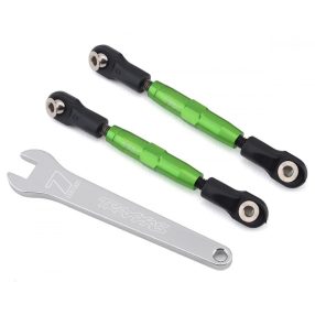 Traxxas Alu futómű állító zöld-73mm
