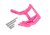 Kerekező alkatrész pink