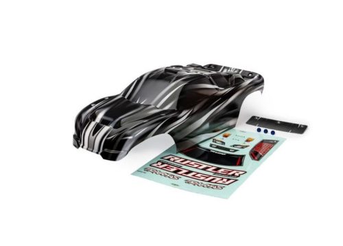 Traxxas Rustler karosszéria elő festett 