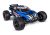 Traxxas Rustler 2WD TRT modell kefés motorral - kék - akkumulátorral és töltővel
