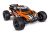 Traxxas Rustler 2WD TRT modell kefés motorral - narancs - akkumulátorral és töltővel