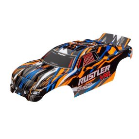 Traxxas Rustler  festett karosszéria-narancs