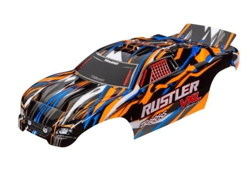 Traxxas Rustler  festett karosszéria-narancs