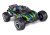 Traxxas Rustler 2WD BL-2S brushless - zöld- Akkumulátor és töltő nélkül!