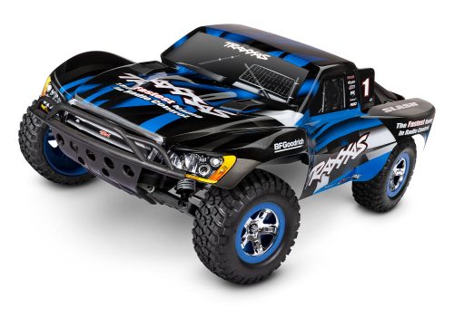 TRAXXAS SLASH  1/10 2WD SHORT-COURSE - KÉK