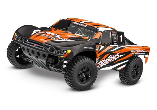 Traxxas Slash X 2WD Narancs - akkuval és USB C töltővel 