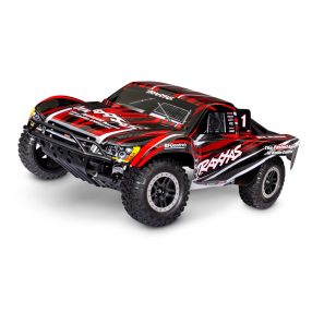 Traxxas Slash kefés szettel - piros