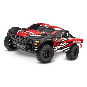 Traxxas Slash X 2WD Piros - akkuval és USB C töltővel