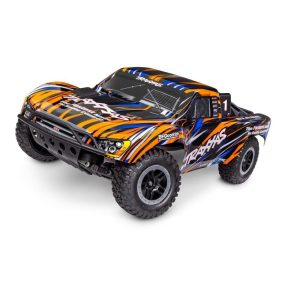   Traxxas Slash 2WD BL-2S Brushless narancs - akkumulátor töltő nélkül