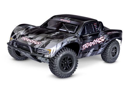 TRAXXAS Slash 1/10 2WD Short-Course Fekete RTR VX3 Brushless - akkumulátor és töltő nélkül