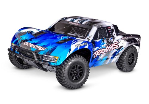 TRAXXAS Slash 1/10 2WD Short-Course Kék RTR VX3 Brushless - akkumulátor és töltő nélkül