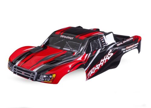 Traxxas Slash karosszéria festett - piros