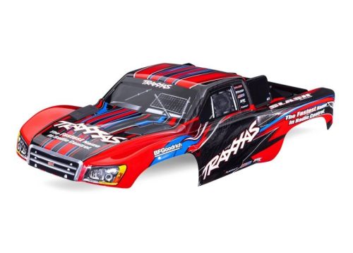 Traxxas Slash festett karosszéria - piros