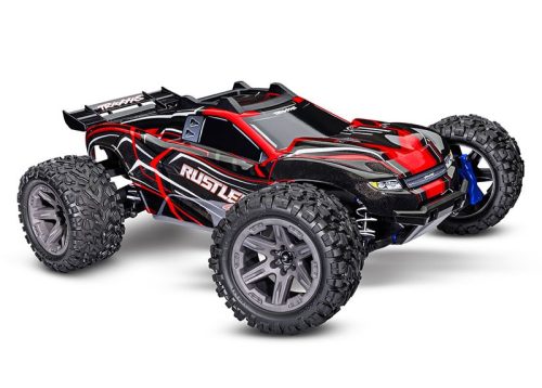 TRAXXAS RUSTLER 4X4 BL-2 BRUSHLESS-PIROS