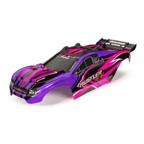 Traxxas Rustler 4x4 festett karosszéria-pink