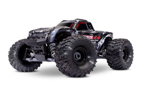 TRAXXAS Stampede 1/10 4x4 Stadium-Truck fekete VX3 Brushless - akkumulátor és töltő nélkül