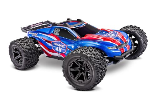 TRAXXAS Rustler 1/10 4x4 Stadium-Truck 40TH Edition RTR VX3 Brushless - akkumulátor és töltő nélkül